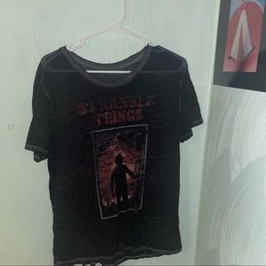 stranger things shirt